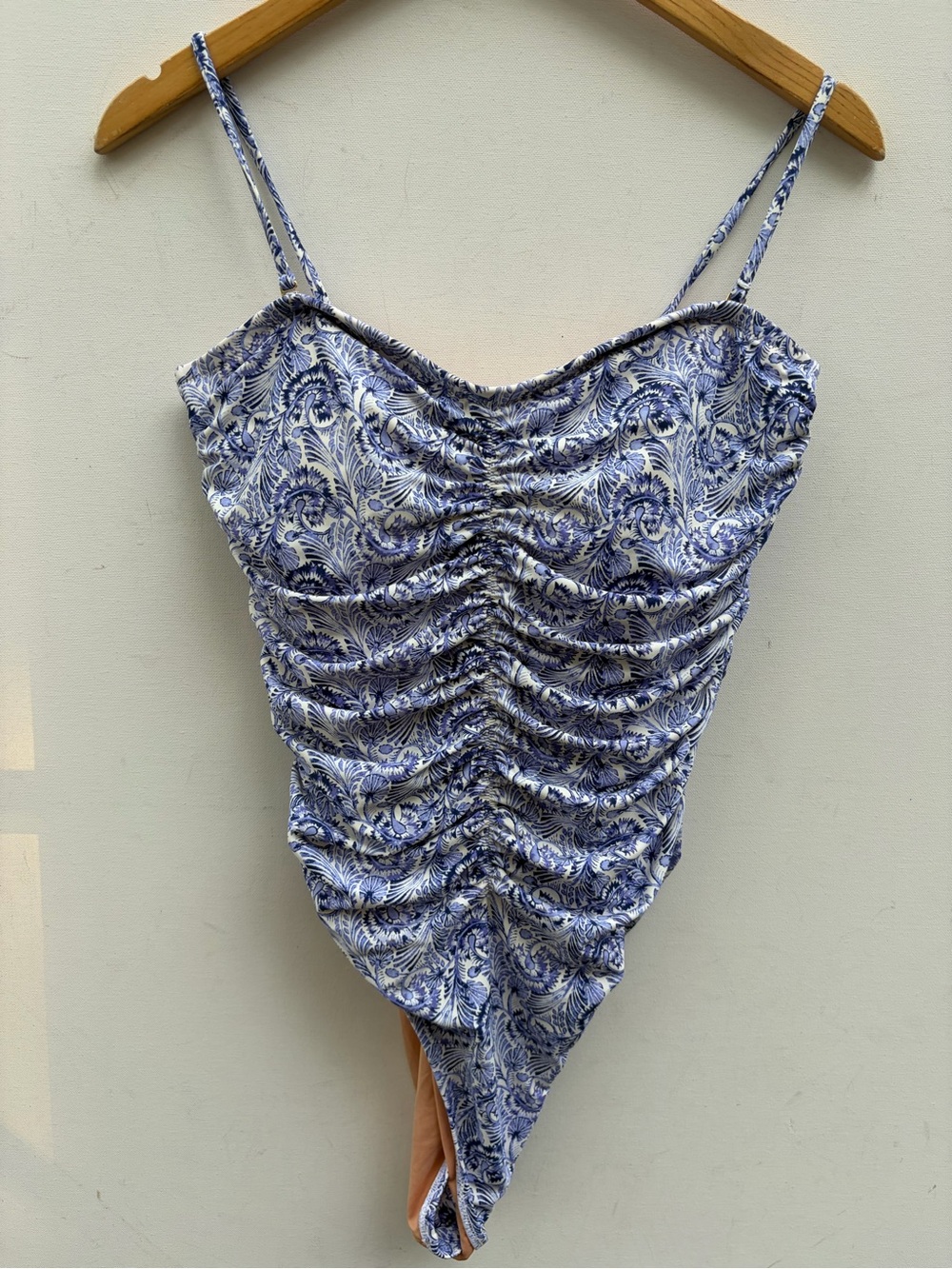 J Crew Bathing Suit Ruched Sweetheart One Piece